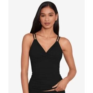 Lauren Ralph Lauren Womens Double-Strap Twist-Front Black 14, NWT